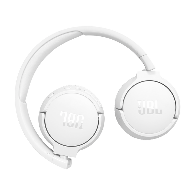 JBL Tune 670NC - White - Adaptive Noise Cancelling Wireless On-Ear Headphones - Detailshot 1 image number null